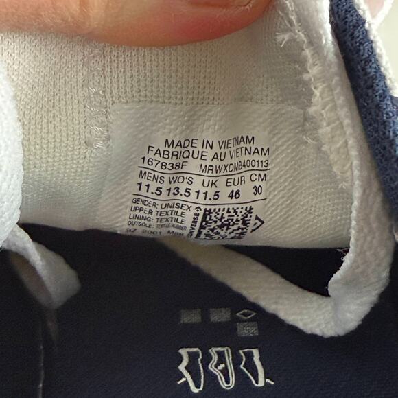 Converse Chuck Taylor All Star Low Sneakers Men's 11 White Red Stars & Stripes - Picture 10 of 10